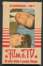1965 DUTCH GUM TV & FILM STARS UNOPENED HB 9 PACK RAYMOND BURR TOP 10 CARDS picture