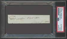 DANIEL WEBSTER (1782-1852) autograph cut | US Secretary of State signed PSA/DNA picture