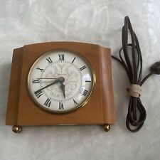 Vintage MCM Westclox Sheraton Alarm Clock ~ For Parts Or Restoration picture