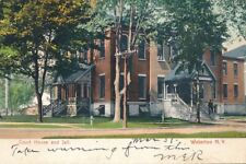 Waterloo NY, New York - Court House and Jail - pm 1906 - UDB picture