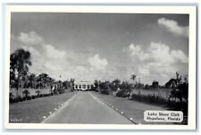 c1940 Lake Shore Club Dixie Highway Lake Worth Hypoluxo Florida Vintage Postcard picture