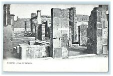 c1910's Italy Pompei Casa Di Sallustio Unposted Antique Postcard picture