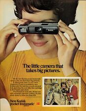 1972 KODAK Pocket Instamatic 110 Camera Photography Vintage Print Ad Advertising picture