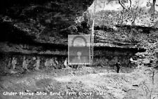 Under Horse Shoe Bend Fern Grove Charlestown Indiana IN Reprint Postcard picture