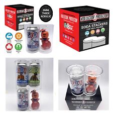 Funko Soda Stacker Hard Case 5mm thick UV PROTECTED acrylic & Magnetic Lid picture