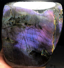 812g AAA+++Madagascar Purple Labradorite natural crystal polishing stone  X120 picture