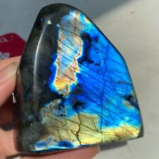 0.81LB Natural Large Gorgeous Labradorite Quartz Crystal Stone Specimen Healing picture