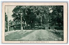 1909 Main Street Bridge Exterior Street Park  Mount Kisco New York NY Postcard picture
