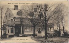 Ward Manor, Red Hook NY vintage postcard postally used in 1937 picture