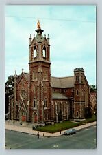 Burlington VT-Vermont, Cathedral the Immaculate Conception, Vintage Postcard picture