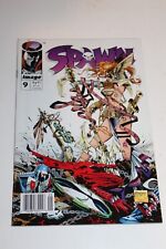 RARE Spawn 9 NEWSSTAND Variant 1:100 Low Print Run 1st Angela VF/NM Key Book picture