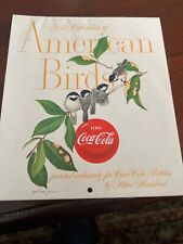 1959 calendar of American Birds by Coca Cola picture