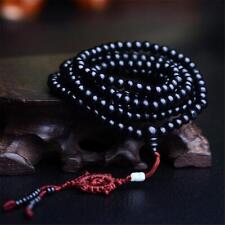 Tibetan Sandalwood Buddhist Buddha 216 Prayer Beads Bracelet  Necklace Mala picture