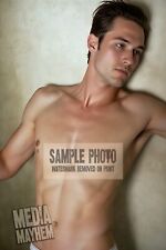 Shirtless Man from a photo shoot looking bored Print 4x6 Gay Interest Photo #655 picture