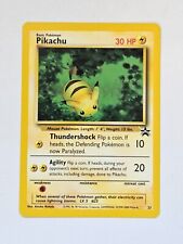 Pikachu 27 Black Star Promo Rare Holo Pokemon Card WOTC Vintage - Near Mint picture