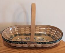Longaberger 2011 Collector's Club Charter Member Flower Cutting Basket Set  picture