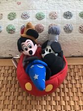 Disney 70th Anniversary Mickey Mouse Bean Bag Plush Set C3 #1 picture