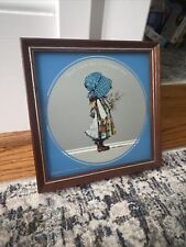 Holly Hobbie “start each day in a happy way” wall art picture