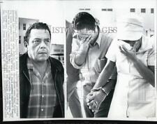 1970 Press Photo Alberto Caester,Hibalito Navarro Accused In Heroin Raid picture