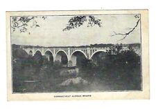 Early 1900's Postcard Connecticut Ave. Bridge Washington, DC picture