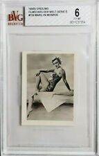 1953 Greiling Filmstars Marilyn Monroe Rookie Card BGS BVG 6 Turkisch Variation picture