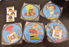 GARBAGE PAIL KIDS Large 4.75 inch Challenge Coin Set - 5 Coins picture