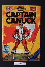 CAPTAIN CANUCK #1 Original FIRST Print 1975 classic Comely FLAG cover VF+ 8.5 picture