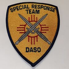 DASO NEW MEXICO SPECIAL RESPONSE TEAM SHERIFF PATCH OBSOLETE SHOULDER RARE picture