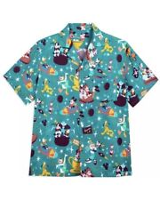 2024 Disney Parks Play In The Park Woven Camp Shirt. 2XL Nwt picture