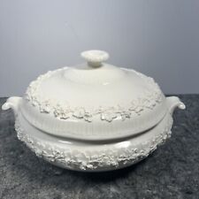 VTG Wedgwood Of Etruria Barlaston England Queensware Round Tureen with Lid picture