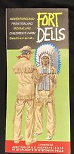 1960s Fort Dells Brochure Wisconsin WI Totem Tower Bad Bart Tour Travel Vintage picture