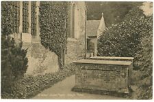 St Giles' Church, Stoke Poges, England's Poet Thomas Gray's Tomb, UK Postcard picture