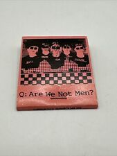 Matchbook Devo Are We Not Men? Unstruck Full Book Extremely Rare picture