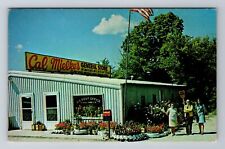 Richville MN-Minnesota, Cal Mielke's Store And Post Office, Vintage Postcard picture