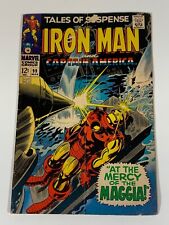 Tales Of Suspense #99 Final Issue Captain America Iron Man Marvel 1968 VG picture