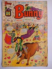 Bunny No.17 - 1970 - comic - Bull Riding Cover picture