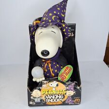 VINTAGE 1997 GEMMY INDUSTRIES HALLOWEEN DANCING WIZARD SNOOPY TOY picture