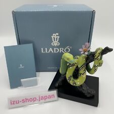 LLADRO Limited to 1888 Pieces Zodiac Collection Snake Ornaments Figurine Japan picture