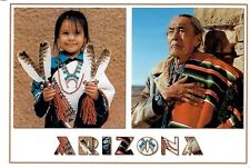 NEW 4x6 Unposted Postcard Arizona State Native American Indian Western Heritage picture