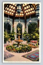 Biltmore NC-North Carolina, Biltmore House Palm Court, Vintage Postcard picture