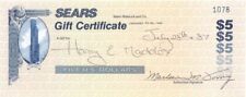 Sears Gift Certificate - Americana - Miscellaneous picture