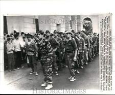 1962 Press Photo National Liberation Army led by Commander Si Azzedin in Algeria picture