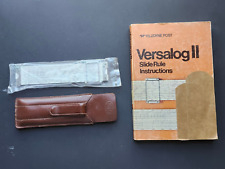 Vintage Frederick Post Versalog II 1461 pocket slide rule + User Manual picture