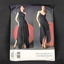 Donna Karan Vogue Designer Sewing Pattern 2540 Size 14 16 18 Top Skirt Uncut picture