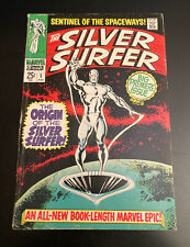 SILVER SURFER #1 (Marvel/1968) **Big Key** (FN++) *Super Bright & Glossy* picture