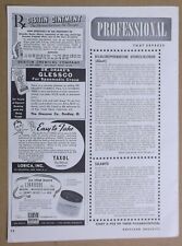 1944 DESITIN OINTMENT Magazine AD~DR. DRAKE'S GLESSCO~Taxol Laxative~LIBRADOL picture