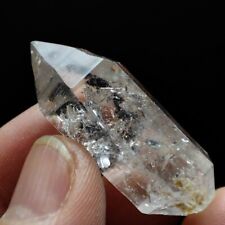 17g Natural Herkimer Diamond Crystal Quartz Double Terminating Healing 4187 picture