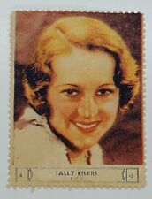 Sally Eilers 1932 Movie Star Trading Card National Screen Star Stamps picture