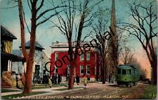 B.L.&R. Trolley Station Library Albion NY Buffalo Lockport & Rochester N152 picture