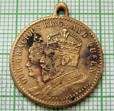 GREAT BRITAIN KING EDWARD VII 1902 CORONATION MEMORIAL Medallion picture